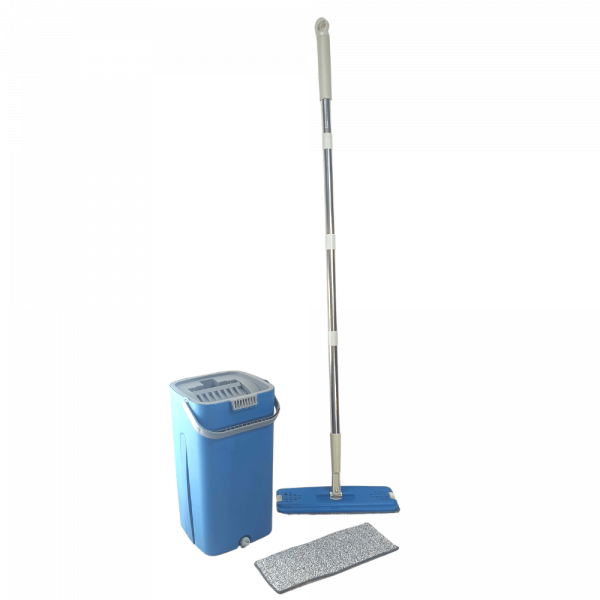 Floor mop MOP with a microfiber nozzle with a bucket OLS-177-27